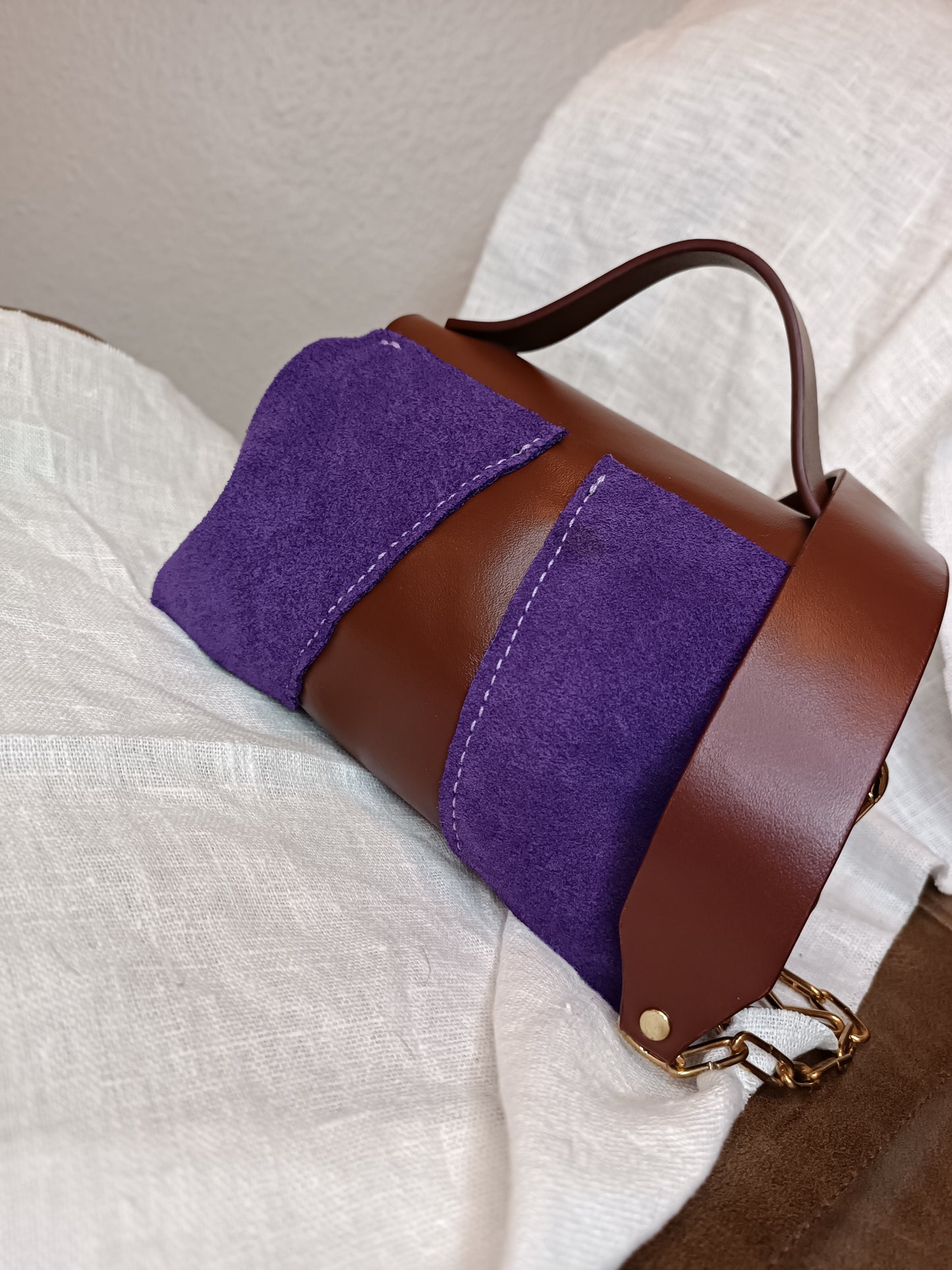 Sac Milan Lie de Vin / Violet