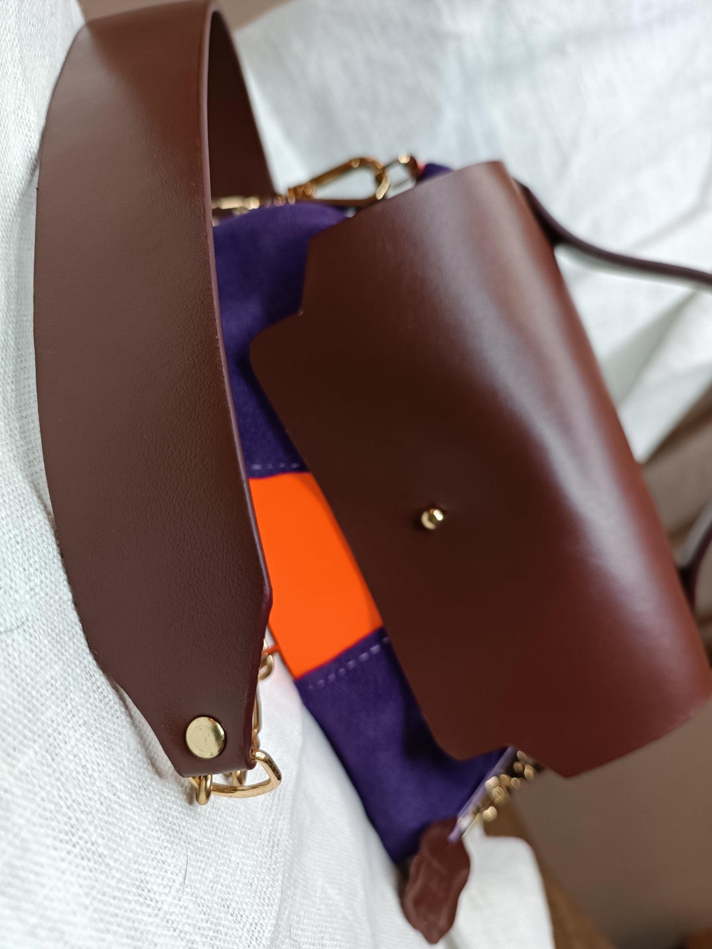 Sac Milan Lie de Vin / Violet