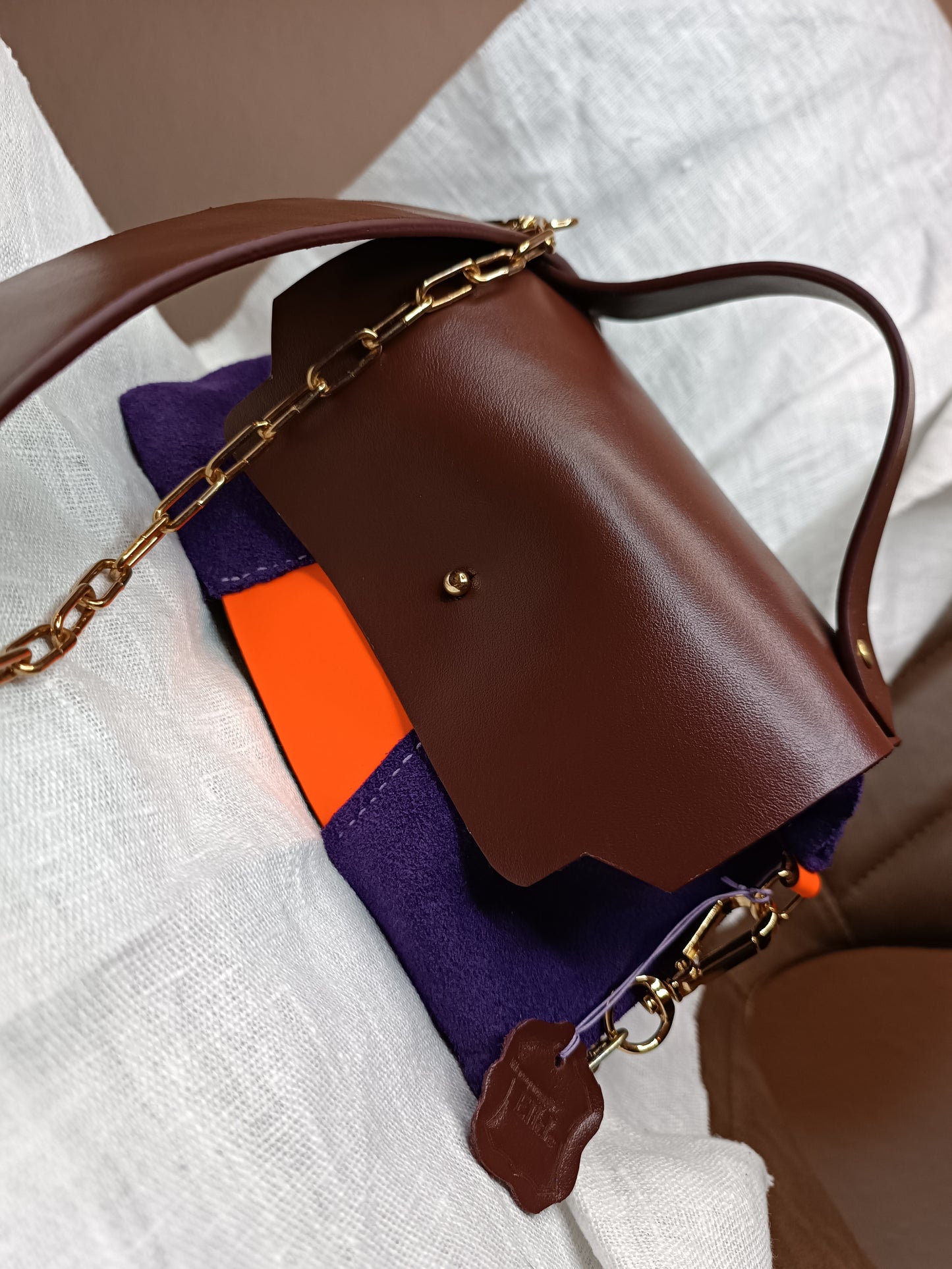 Sac Milan Lie de Vin / Violet