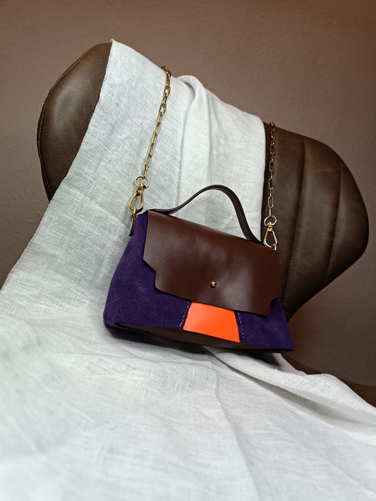 Sac Milan Lie de Vin / Violet