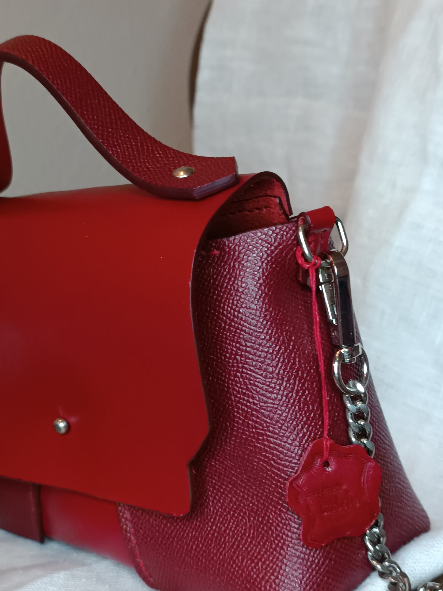 Sac Milan Rouge Carmin / Bordeaux