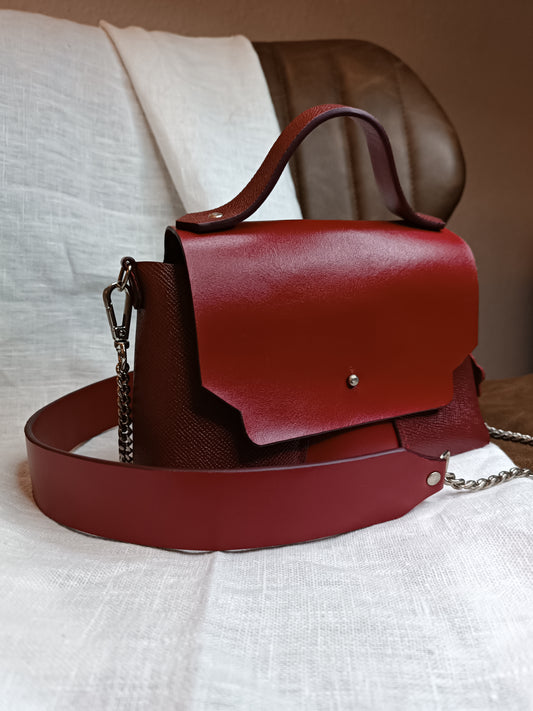 Sac Milan Rouge Carmin / Bordeaux