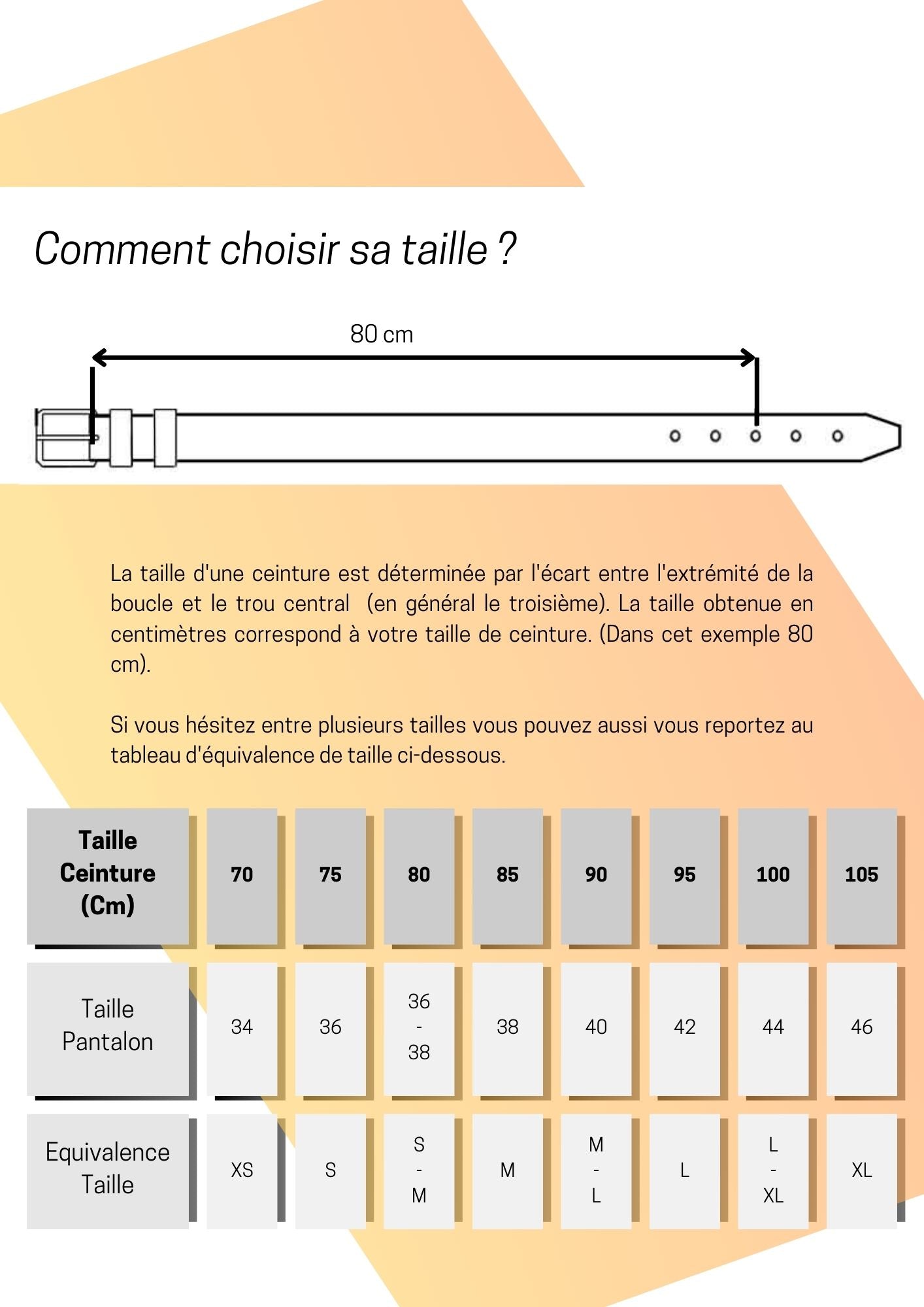 Ceinture en cuir de Veau lisse Noir mat